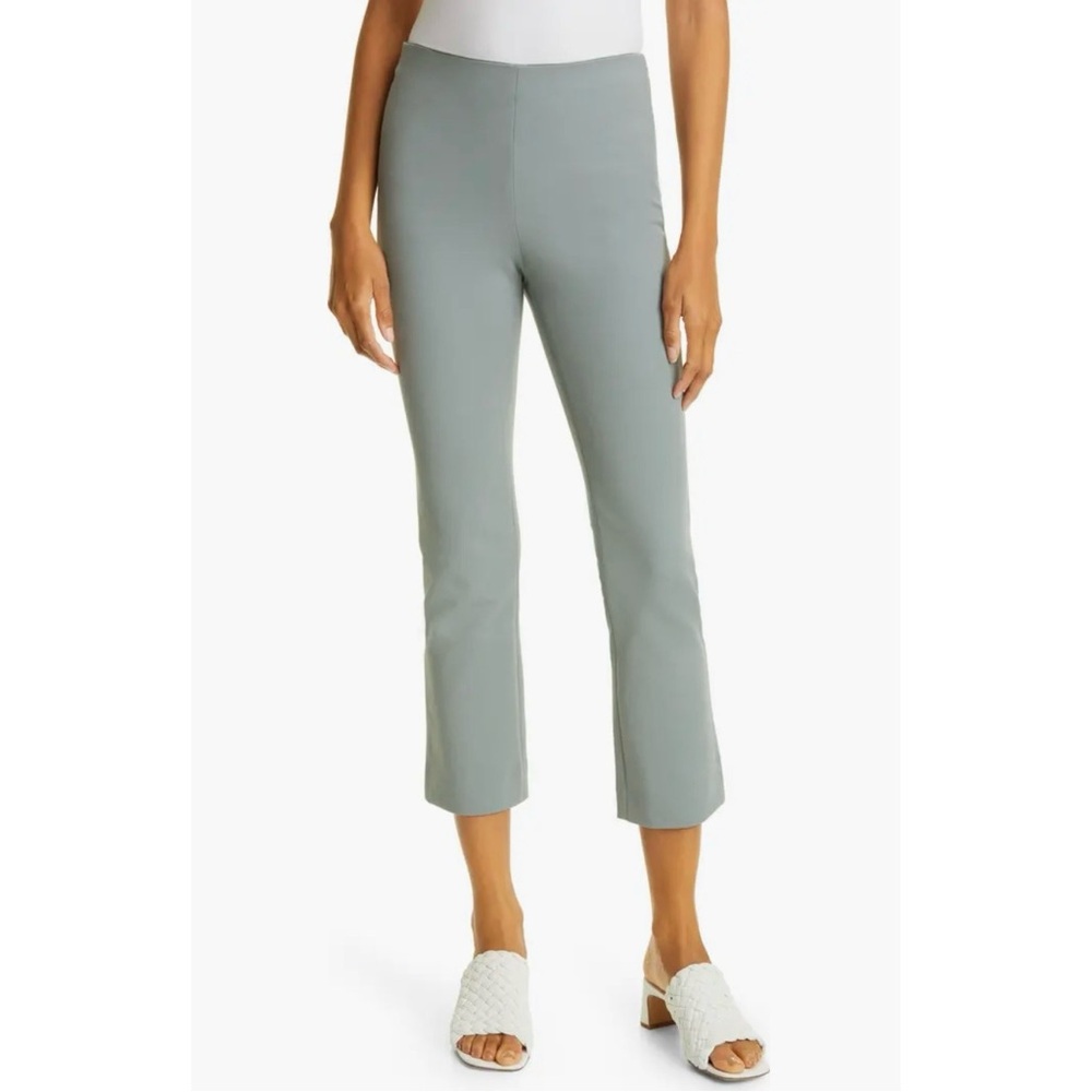 NWT Vince Crop Flare Pants in Sea Stone XXS